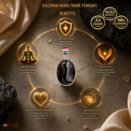 Sulemani Hakik Frame Pendant