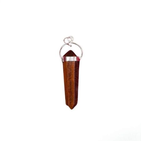 Tiger Eye Double Terminated Pendant
