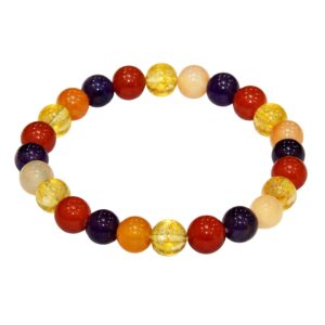 Aries Zodiac Crystal Bracelet