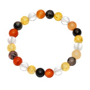 Cancer Zodiac Crystal Bracelet