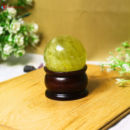 Lemon Quartz Sphere Ball