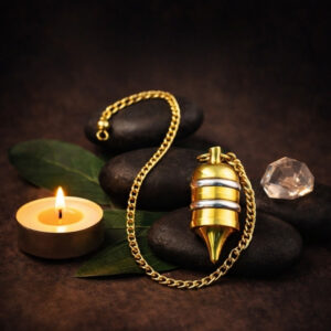 Golden Metal Ball Pendulum