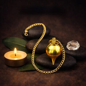 Golden Metal Ball Point Pendulum