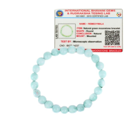 Green Moonstone Bracelet