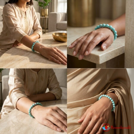 Green Moonstone Bracelet