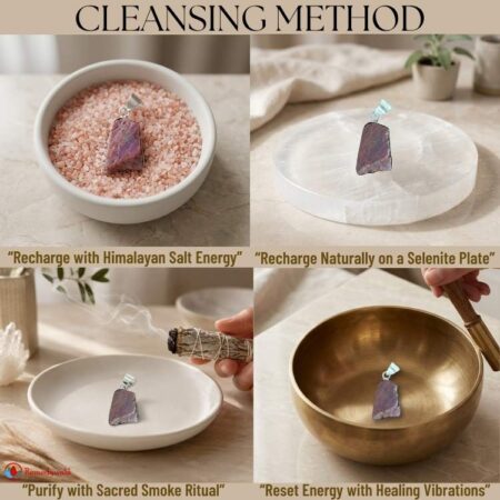 Kunzite Natural Rough Pendant