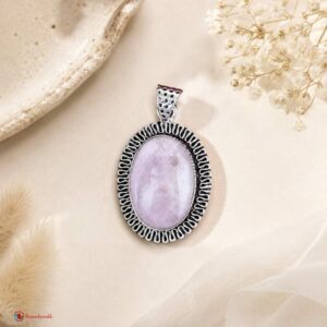 Kunzite Oval Shape Pendant