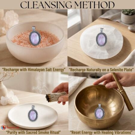 Kunzite Oval Shape Pendant