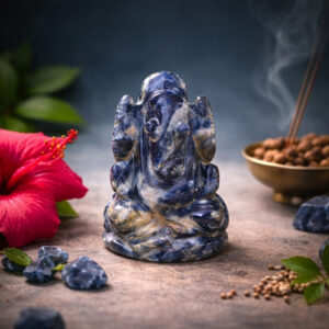 Sodalite Ganesha