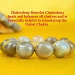 Chalcedony Tumble Bracelet