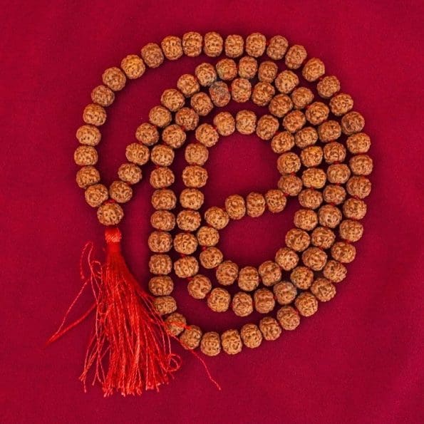 5 Mukhi Pathri Rudraksha Mala