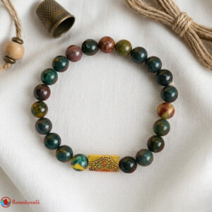 Bloodstone Charm Bracelet