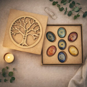 7 Chakra Stone Reiki set