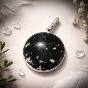 Black Chart Pendant