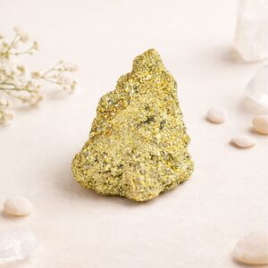 Golden Pyrite High Quality Rough Cluster - 350 Grams