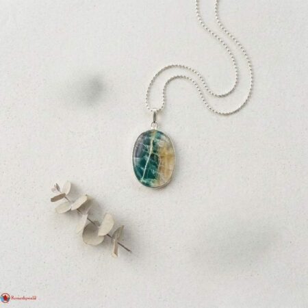 Green Fluorite Pendant
