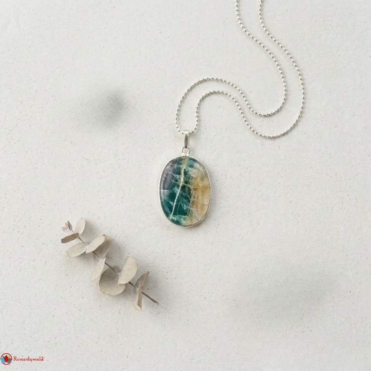 Green Fluorite Pendant