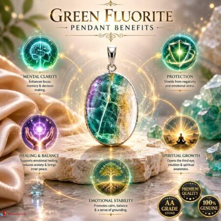 Green Fluorite Pendant