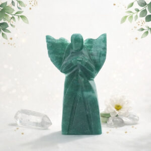Green Jade Crystal Angel