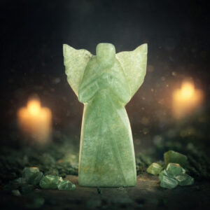 Green Aventurine Crystal Angel