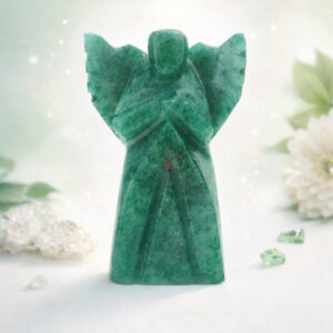 Dark Green Aventurine Crystal Angel