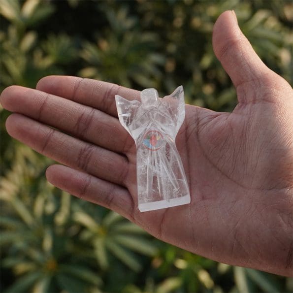 Clear Quartz Crystal Angel