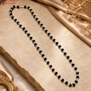Natural Karungali Malai Mala 8mm (Ebony Wood Mala)