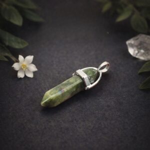 Nephrite Pencil Pendant