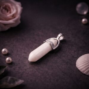 Shell Pearl Pencil Pendant
