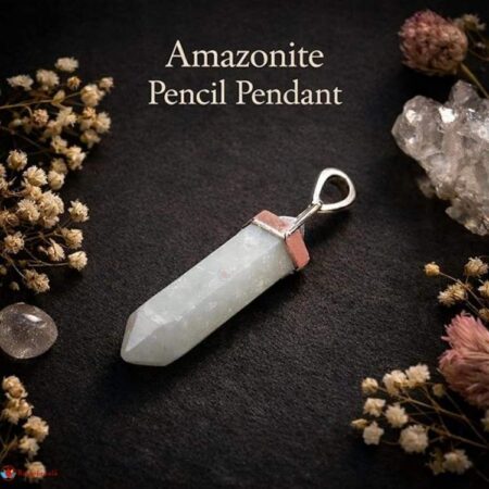 Amazonite Pencil Pendant