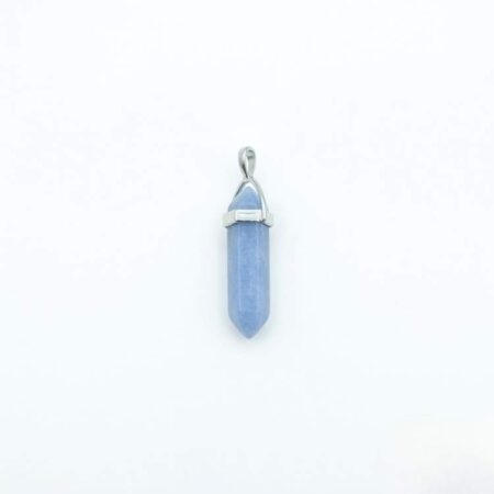 Blue lace Agate Pencil Pendant