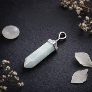 Amazonite Pencil Pendant