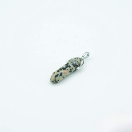 Dalmatian Jasper Pencil Pendant