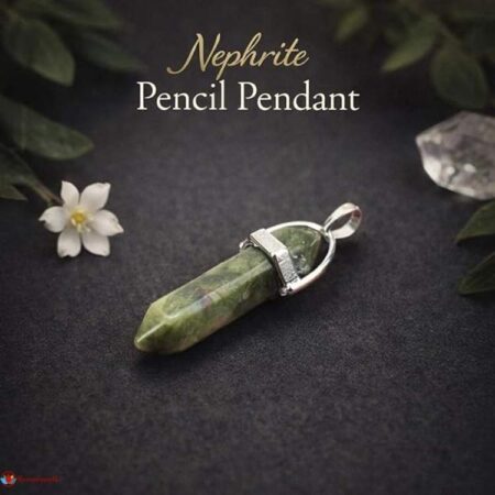 Nephrite Pencil Pendant