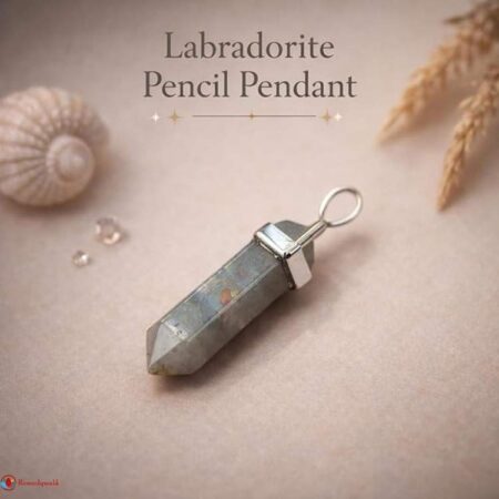 labradorite Pencil Pendant