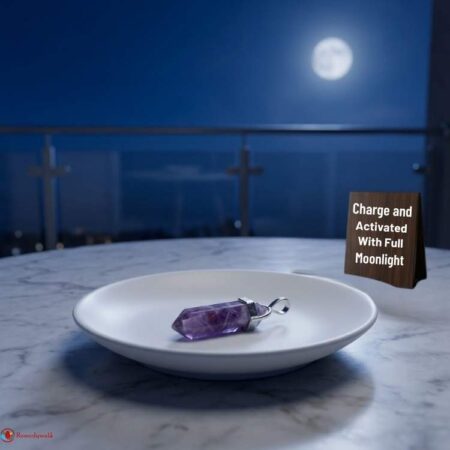 lepidolite Pencil Pendant