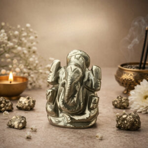 Golden Pyrite Ganesha