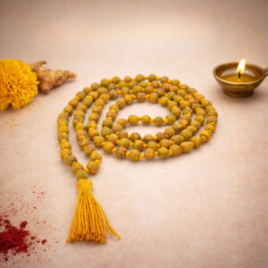 Bagalamukhi Haldi Jaap Mala 6-8mm