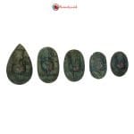 Labradorite flat stone ganesha (2)