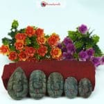 Labradorite flat stone ganesha (2)