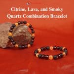 Citrine, Lava, and Smoky Quartz Combination Bracelet (750 x 750 px)