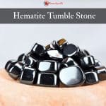 hEMATITE TUMBLE STONE (1)
