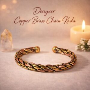 Designer Copper Brass Chain Kada