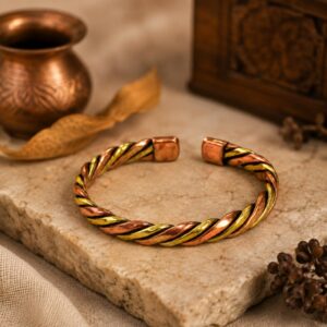 Premium Copper - Brass Rope Kada