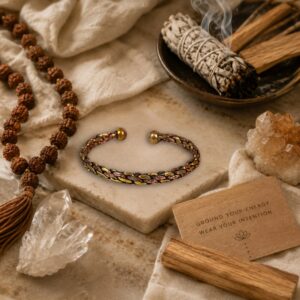 Premium Braided Copper Brass Kada