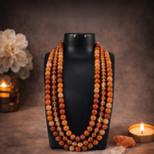 Carnelian & Red Aventurine Necklace