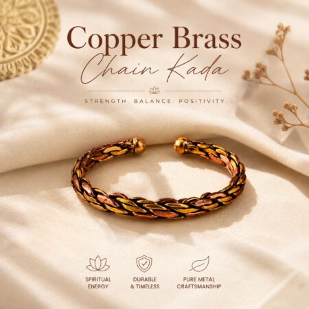 Designer Copper Brass Chain Kada