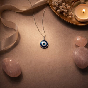 Evil Eye Round Pendant