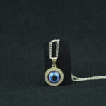 Evil Eye Golden Charm Pendant