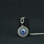 Evil Eye Silver Charm Pendant